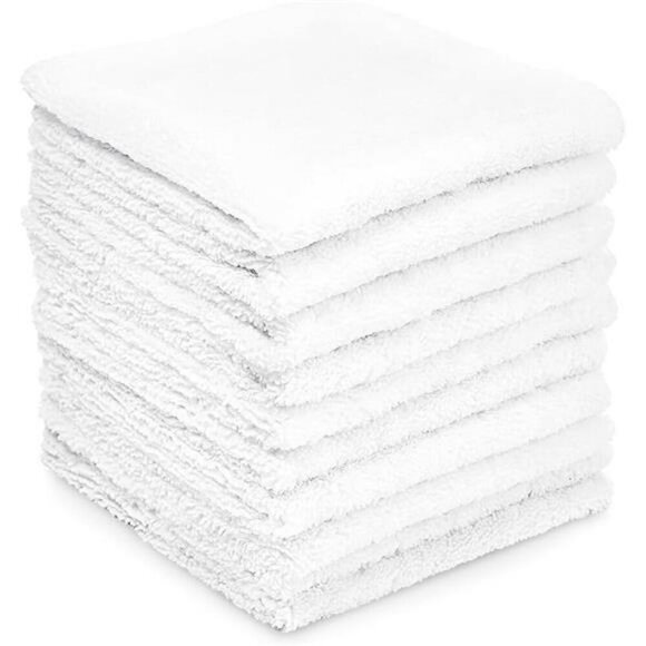 Microfiber Steam Cleaner Cloths Washable Reusable Bonnets Pack of 10 - Picture 8 of 8